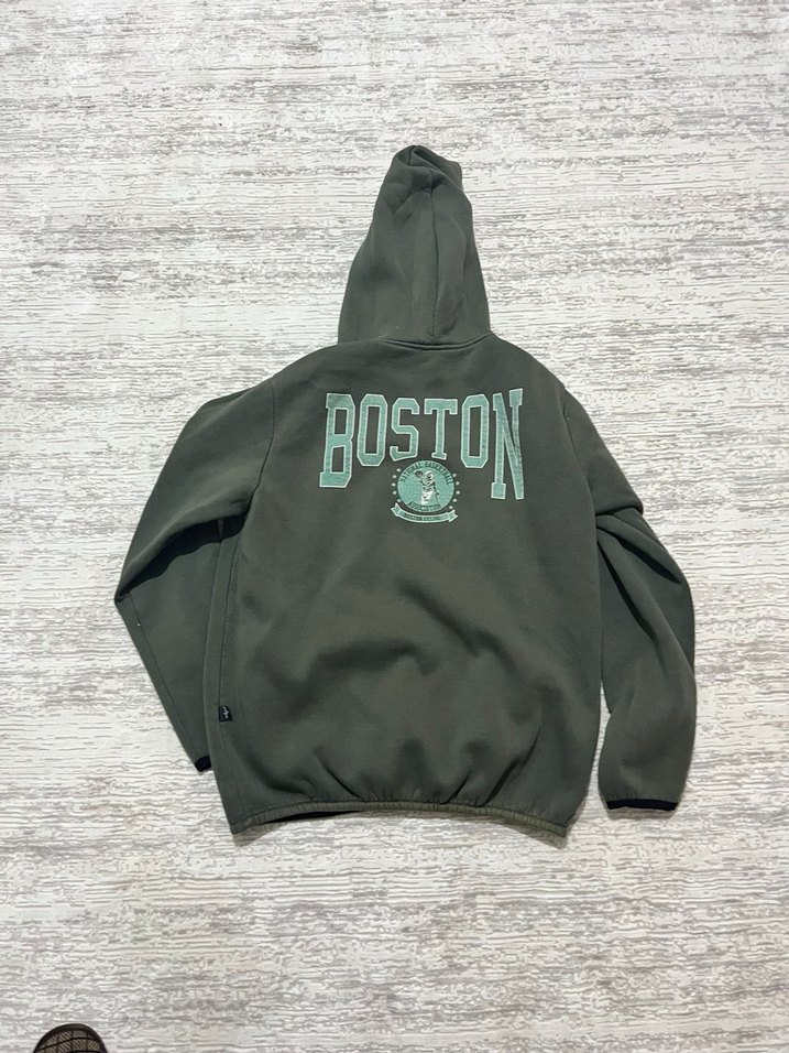 Kapüşonlu Fermuarlı Erkek Sweatshirt - Görsel 2