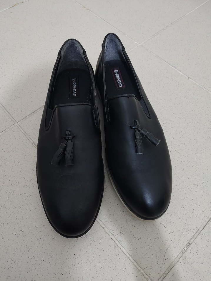 Erkek Siyah Püsküllü Klasik Ayakkabı - Görsel 2