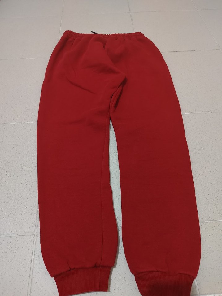 Kırmızı Eşofman Altı-L Beden-Uygun Fiyat - Görsel 2