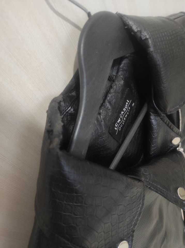 LCW Deri ceket-36 beden-Defolu/Uygun fiyat - Görsel 3