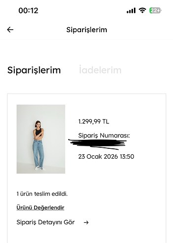 Leila Real Blue Açık Mavi Yüksek Bel Baggy Jean - Görsel 4