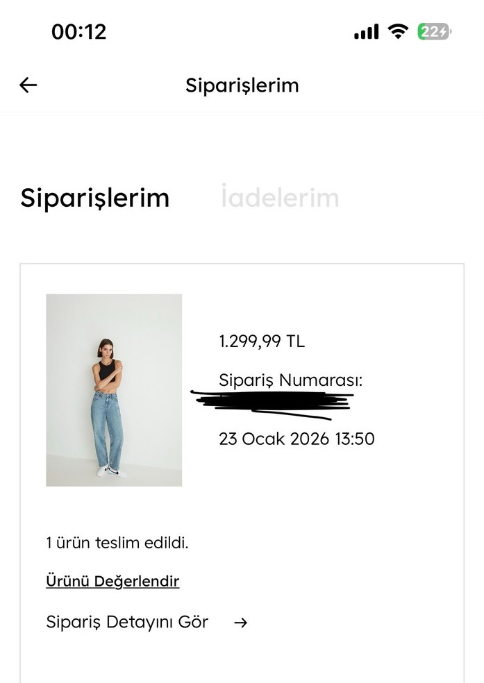 Leila Real Blue Açık Mavi Yüksek Bel Baggy Jean - Görsel 4