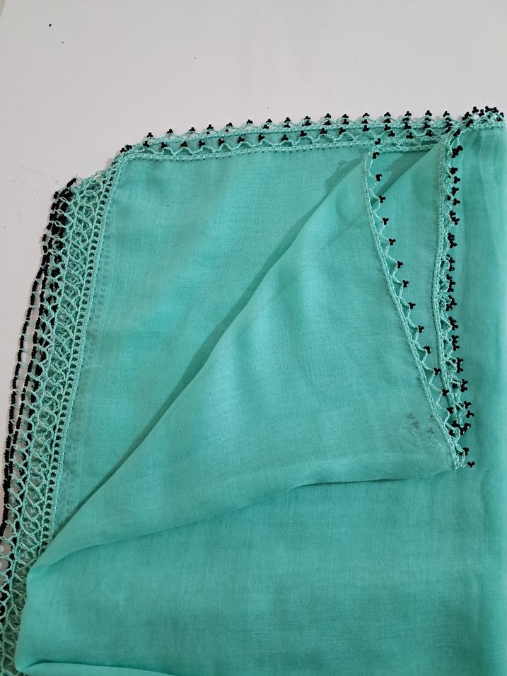 Başörtü yazma eşarp - Görsel 3