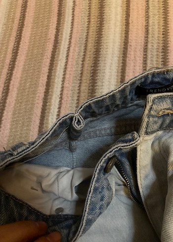 Çift renkli jean - Görsel 3