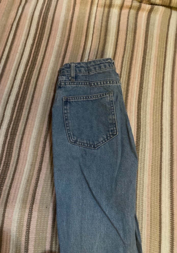 Çift renkli jean - Görsel 2
