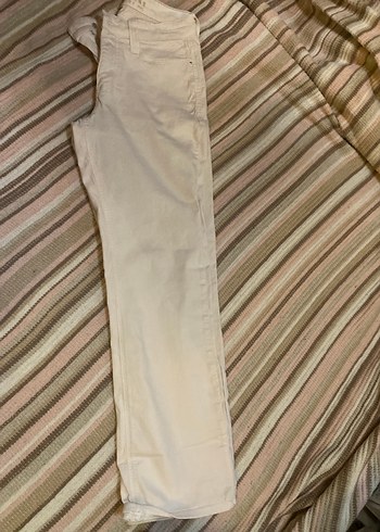 Beyaz jean - Görsel 2