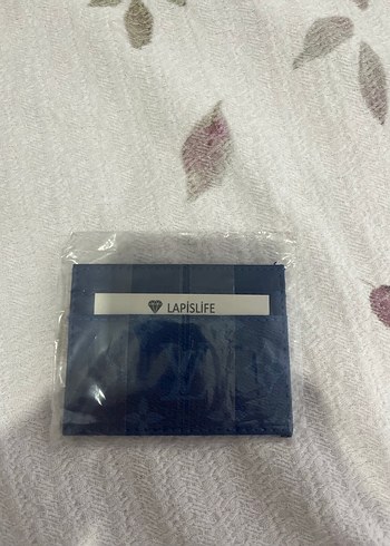 Lacivert Kadın Cüzdanı Velcro Kapamalı - Görsel 2