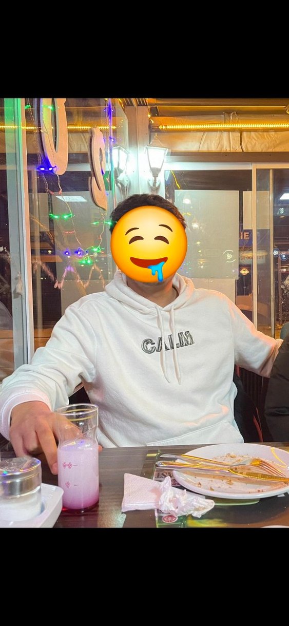 HM Beyaz Kapüşonlu Sweatshirt L - Görsel 2