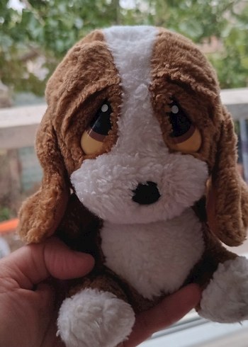 Pastel Kahverengi Peluş Oyuncak Köpek