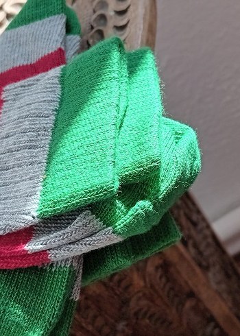 37 Beden Renkli Kız Çorabı, erkek çorabı yılbaşı temalı