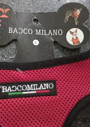 Badcomilano Pembe Köpek Göğüs Tasması - Görsel 5