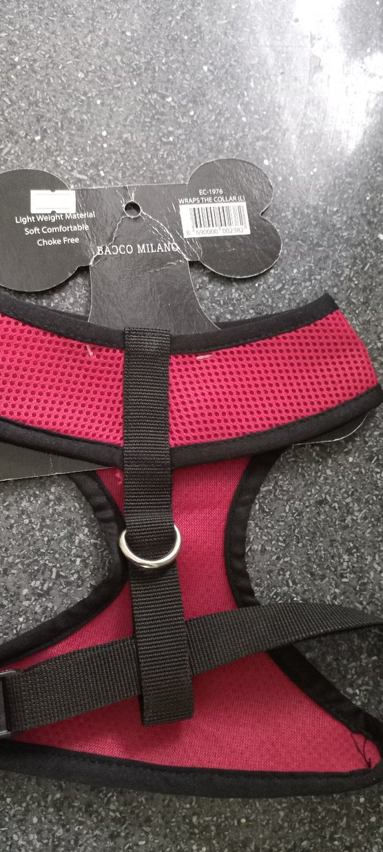 Badcomilano Pembe Köpek Göğüs Tasması - Görsel 4