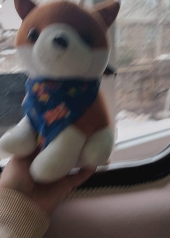 Kahverengi Peluş Oyuncak Köpek - Görsel 2