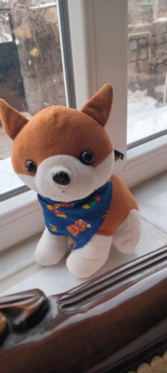 Kahverengi Peluş Oyuncak Köpek - Görsel 3