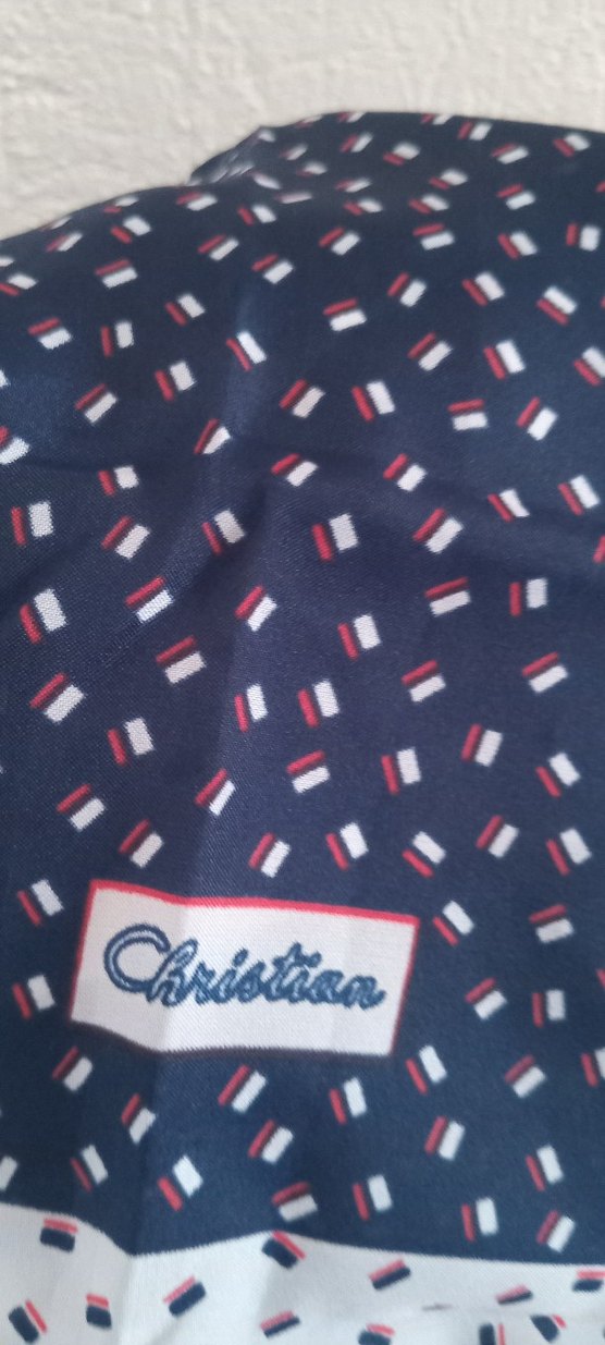 Bohem Mavi Gri Desenli Kadın Fular - Görsel 2