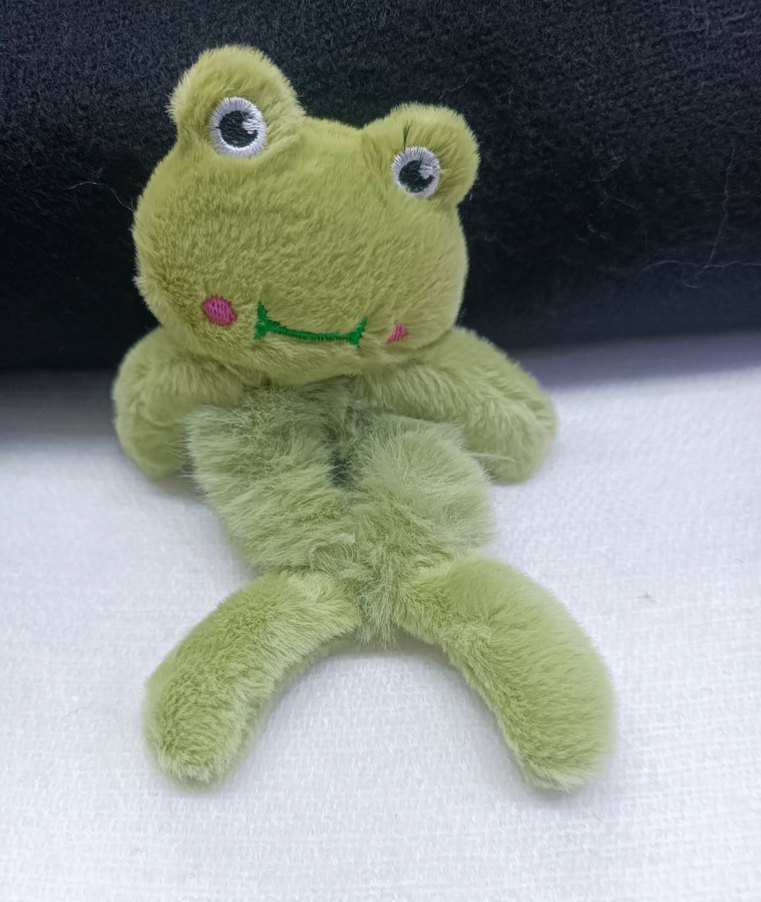 Renkli Pembe Peluş Oyuncak Ördek saç bandajı - Görsel 4