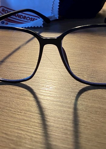 Siyah Çerçeveli Mavi Işık Korumalı Gözlük Seti Fermuarlı Kılıfla - Görsel 6