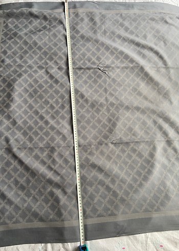 Gri ve Antrasit 2 Adet Pamuklu İpek Görünümlü Kadın Nihan Eşarp - Görsel 10