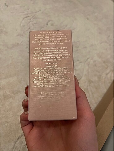 Beden Hugo boss parfüm