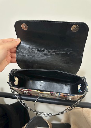 Renkli Desenli Kadın çanta - Görsel 4