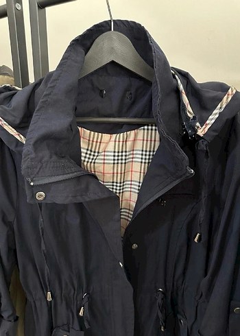 Kemerli Lacivert Kadın Ceket - Görsel 3