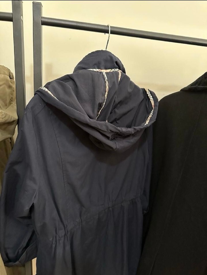 Kemerli Lacivert Kadın Ceket - Görsel 4