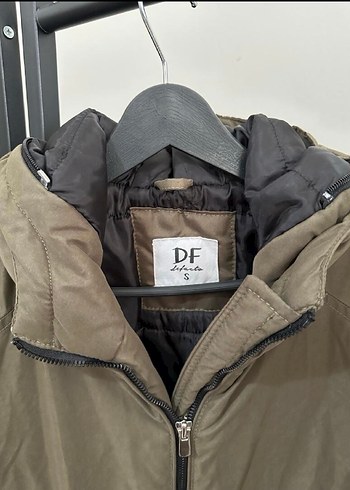 Haki Fermuarlı Kadın mont, Ceket - Görsel 2