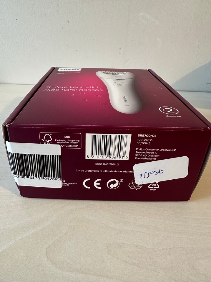 Philips Epilatör 8000 Hassas Beyaz - Görsel 2