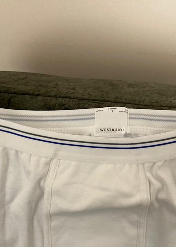 Beyaz Midi erkekAtletik İç Çamaşırı büyük beden 6xl - Görsel 3