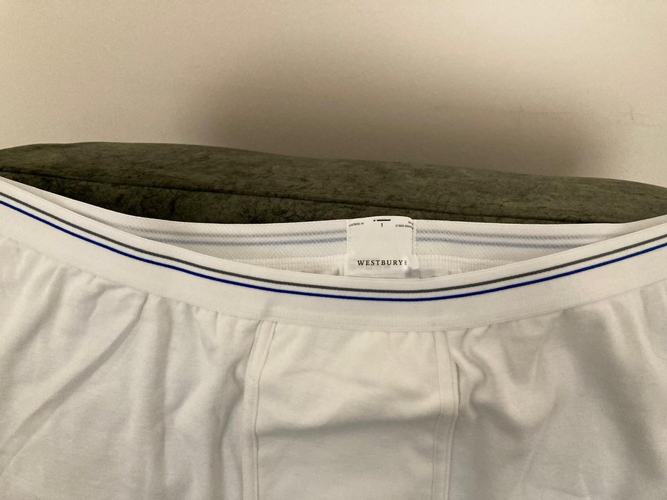 Beyaz Midi erkekAtletik İç Çamaşırı büyük beden 6xl - Görsel 3