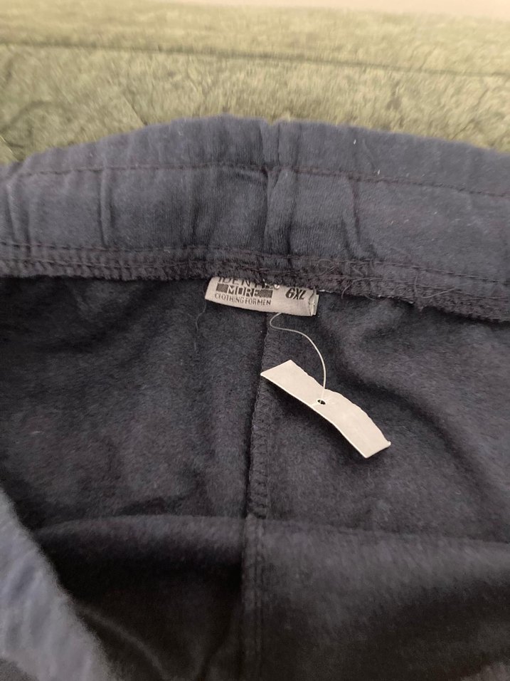 lacivert Erkek  Rahat Eşofman Altı 6xl büyük beden - Görsel 2