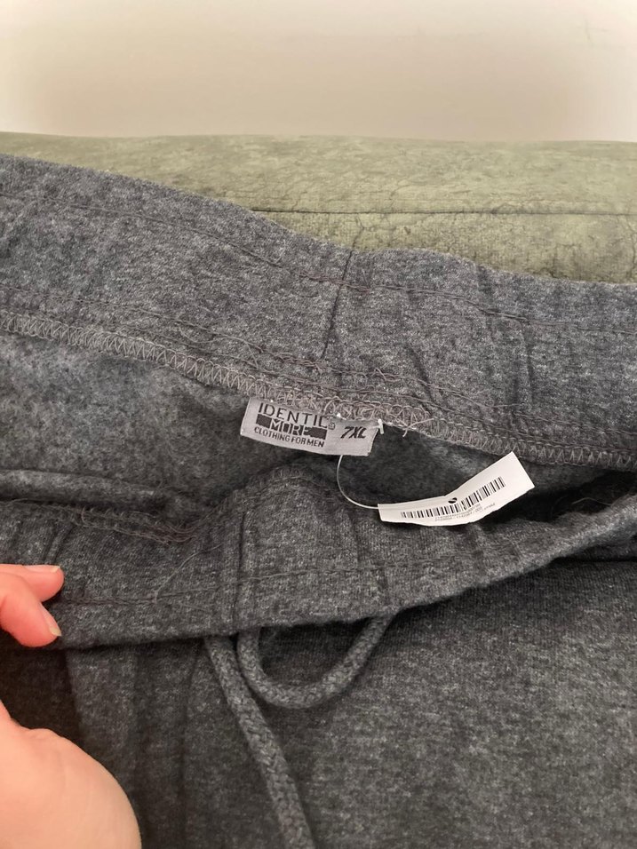 Gri Eşofmanı 7xl büyük beden hem kadın hem erkek için - Görsel 2