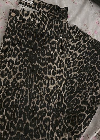 Leopar Kadın Pantolon - Görsel 2