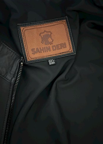 %100 Erkek deri ceket - Görsel 3