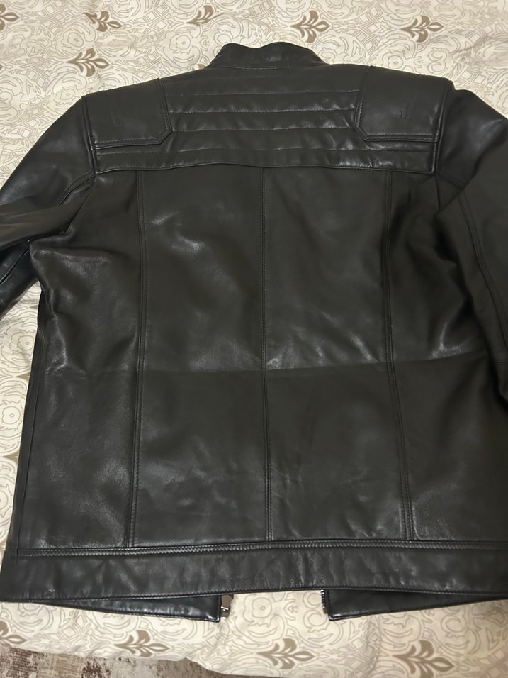 %100 Erkek deri ceket - Görsel 2