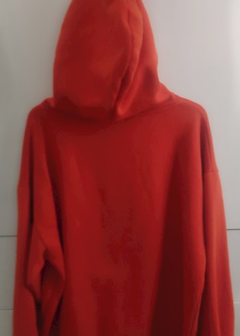 Mavi Baskılı turuncu Kadın Sweatshirt - Görsel 3