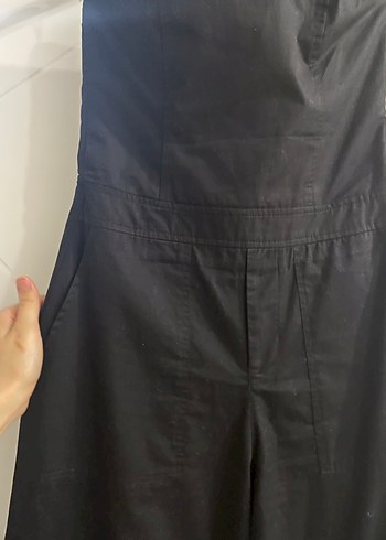 Zara Kadın Siyah Tulum - Görsel 9