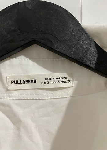 Pull and Bear Beyaz Kadın Gömlek - Görsel 4