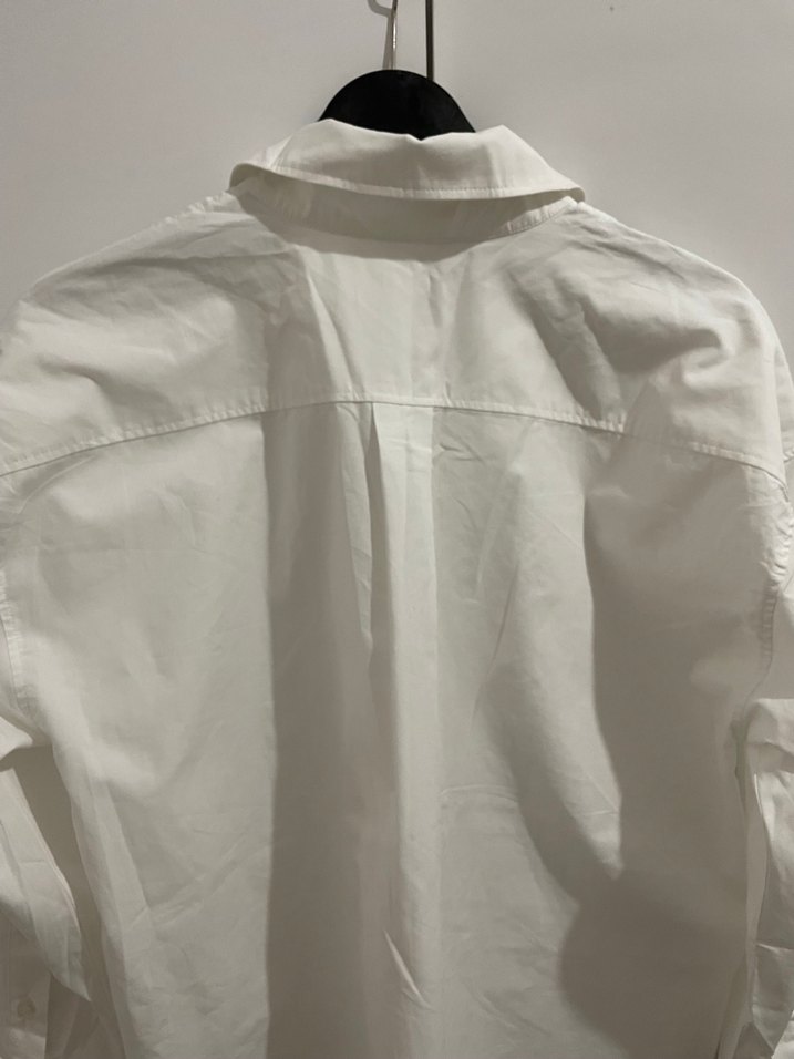 Pull and Bear Beyaz Kadın Gömlek - Görsel 5