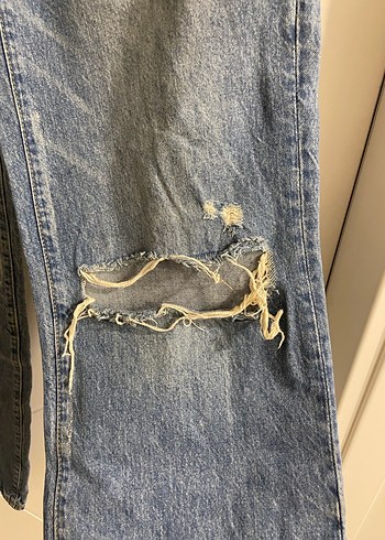 Zara Destroy Yırtık Jean Pantolon - Görsel 4