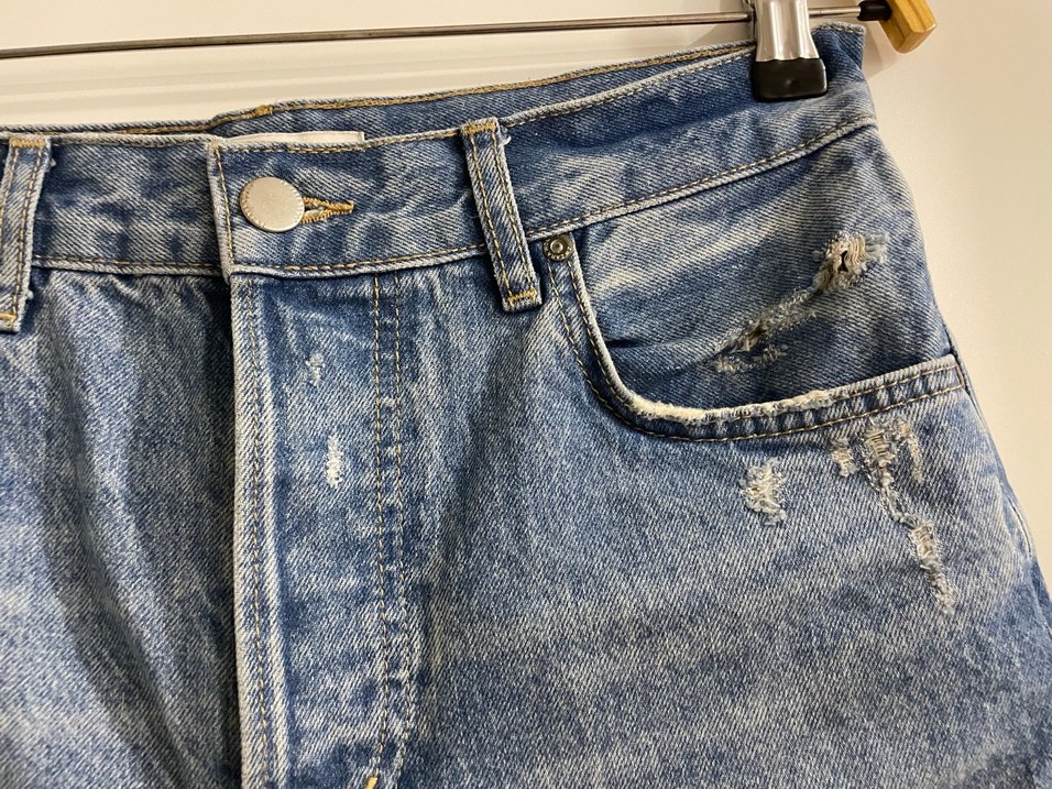 Zara Destroy Yırtık Jean Pantolon - Görsel 3