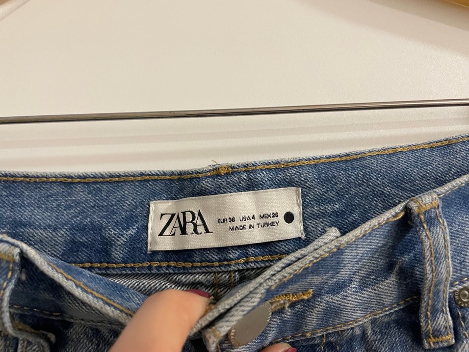 Zara Destroy Yırtık Jean Pantolon - Görsel 5
