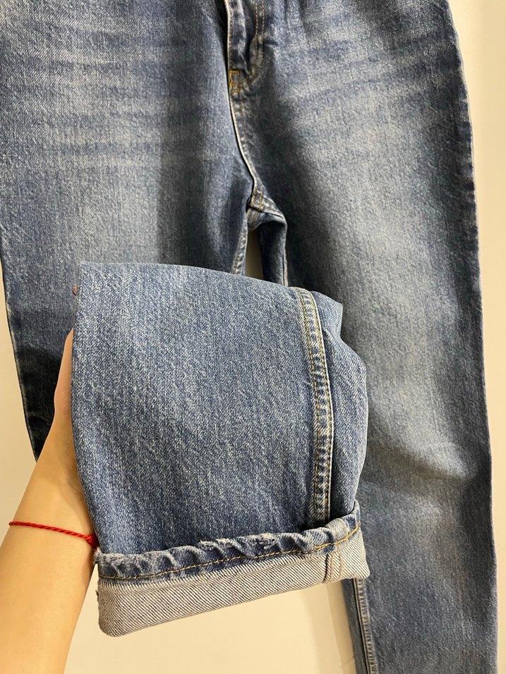 Kadın Mom Jean pantolon - Görsel 2