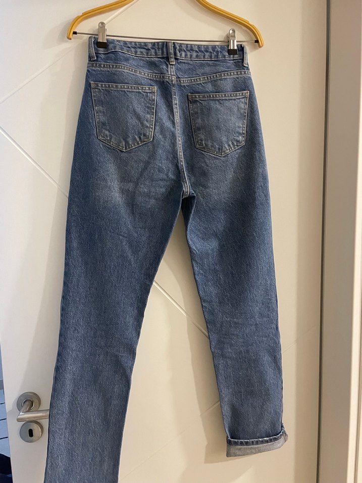 Kadın Mom Jean pantolon - Görsel 5