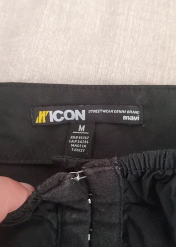 Düğmeli Siyah Gotik Keten Bluz - Görsel 3