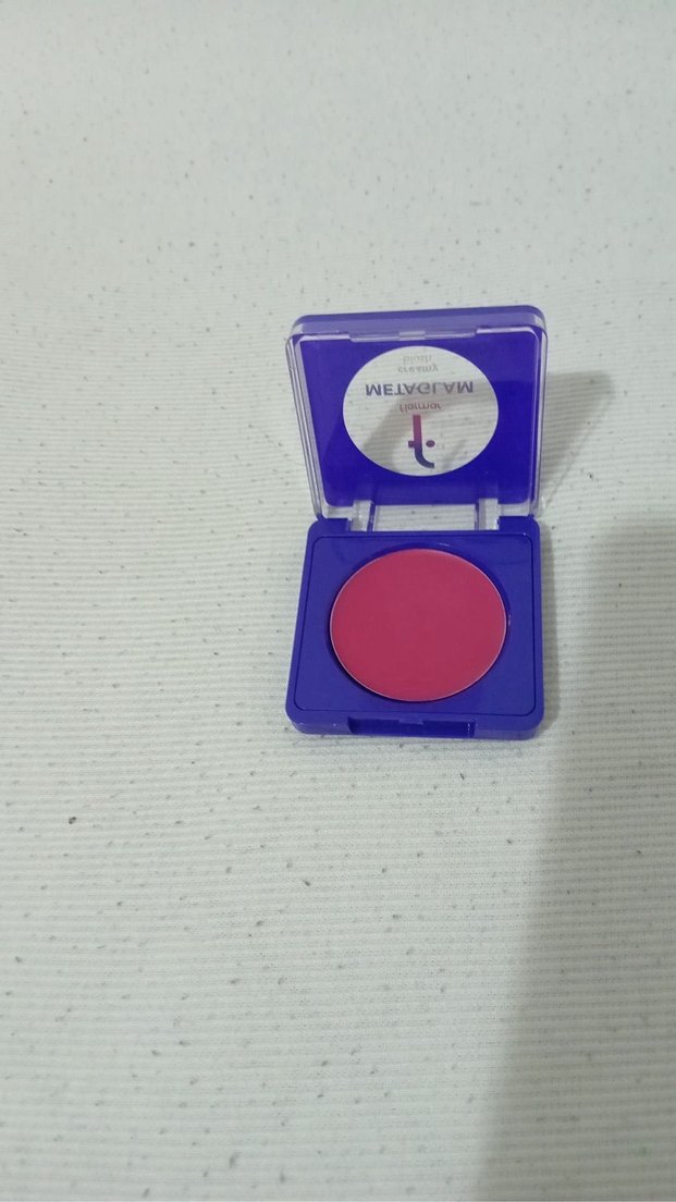 Parlak Mor Metaglam Krem Allık - Görsel 2