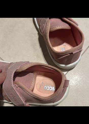 Vicco Kız Bebek Pembe Cırtcırtlı İlk Adım Ayakkabısı - Görsel 3