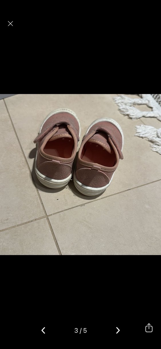 Vicco Kız Bebek Pembe Cırtcırtlı İlk Adım Ayakkabısı - Görsel 2