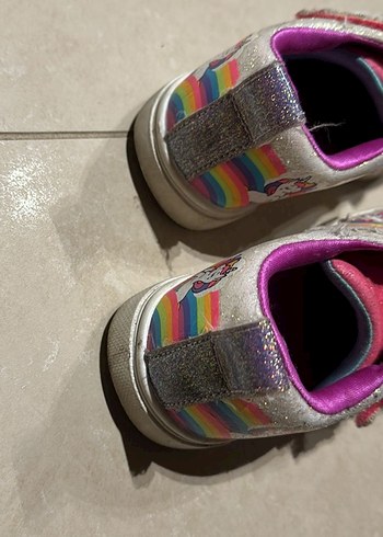 Kız Çocuk Çok Renkli Taşlı Spor Ayakkabı skechers - Görsel 2