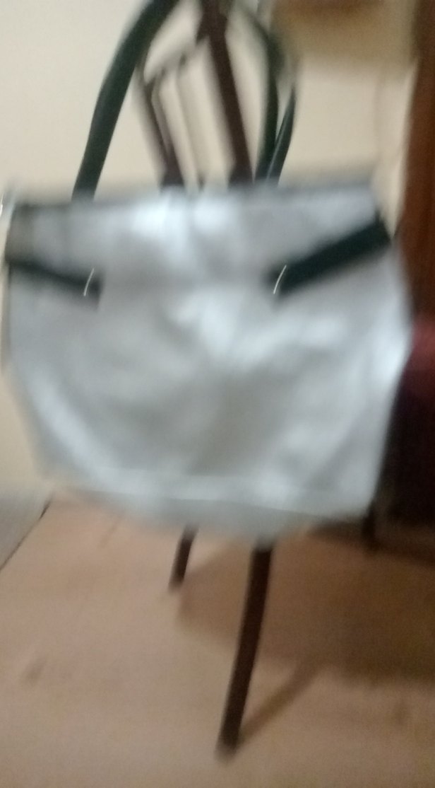 Gri Deri Kadın Çanta Tokalı - Görsel 3